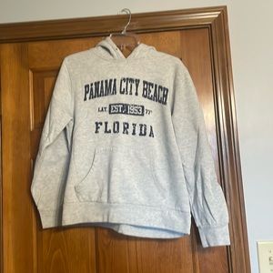 Light gray hoodie
